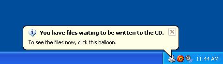 Pop-up Notification