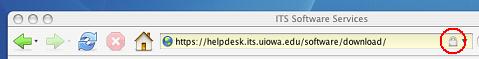Mozilla Firefox secure site
