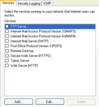 Firewall Settings