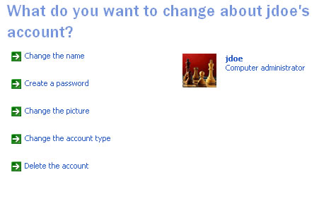 User Accounts