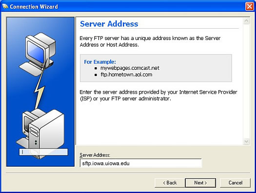 Server Address
