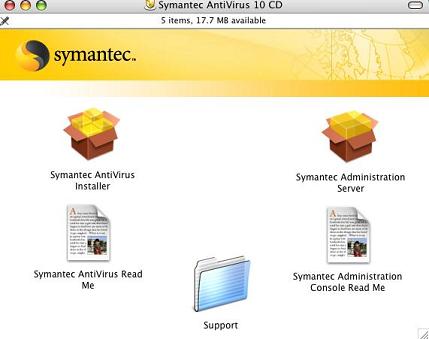 Symantec AntiVirus 10 CD