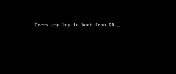 Boot from CD