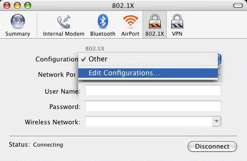 Edit Configurations