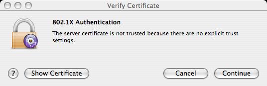 Server Certificate